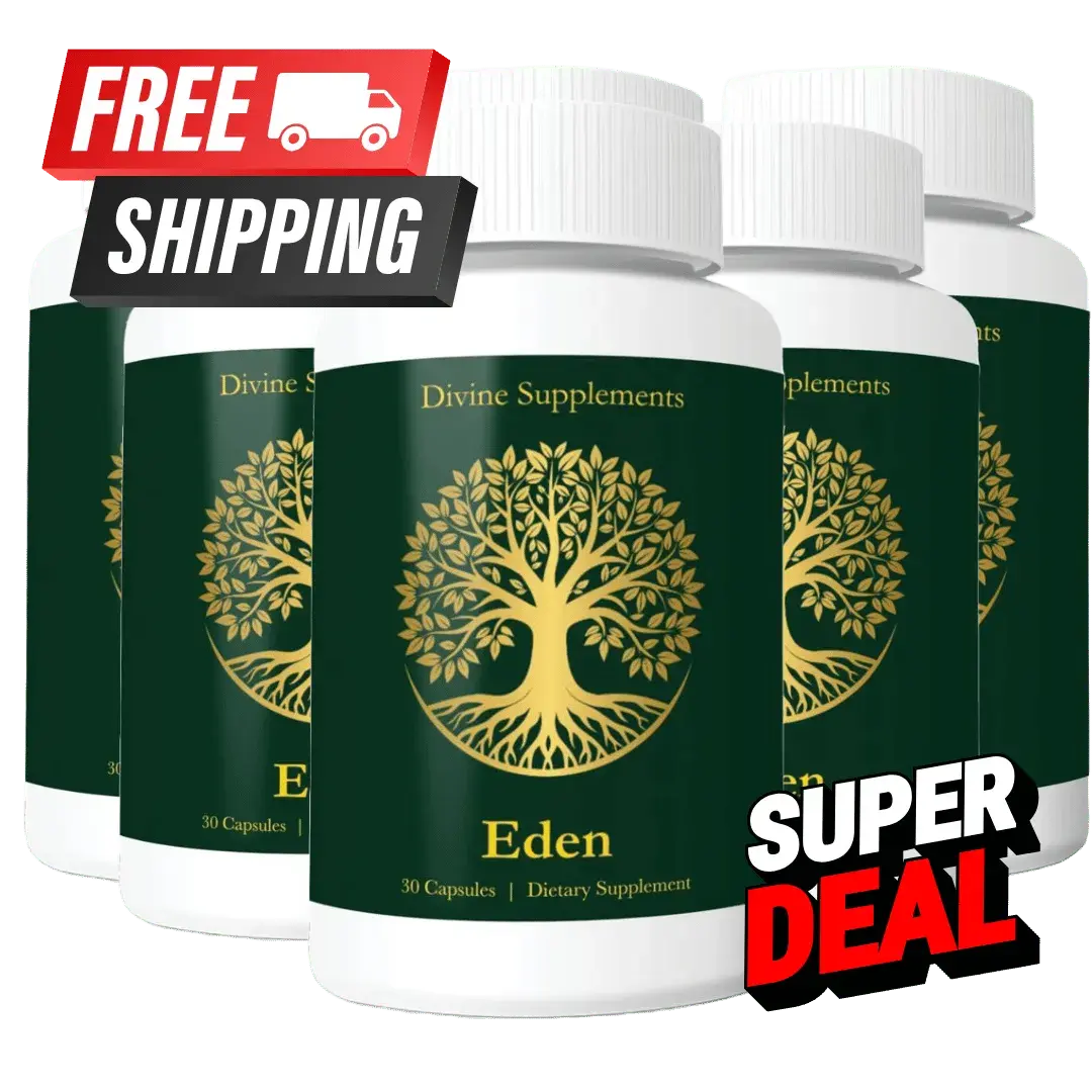 Eden Supplement : Meilleur probiotique booster immunité pour la santé digestive, le détox et l’énergie naturelle